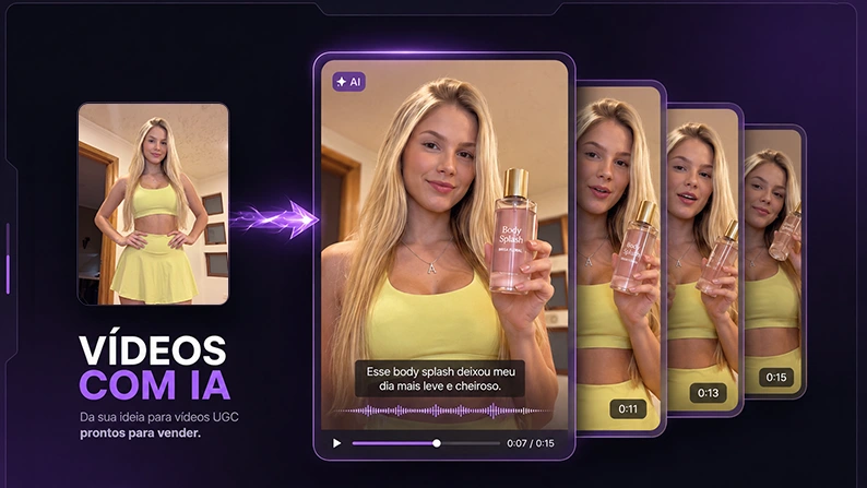Mockup Vídeos com IA
