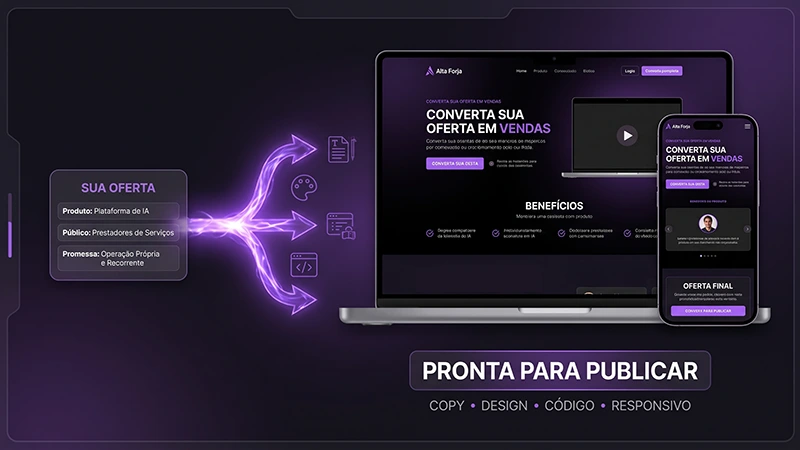 Mockup Gerador de Páginas